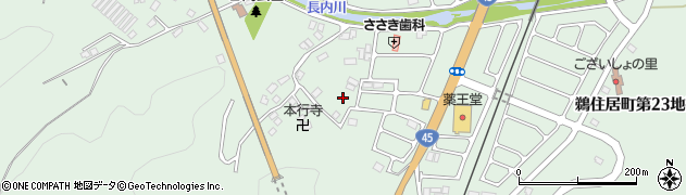 岩手県釜石市鵜住居町第２８地割周辺の地図