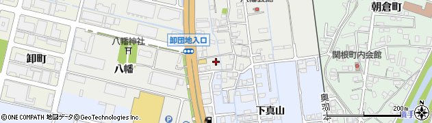 秋田県横手市八幡八幡152周辺の地図