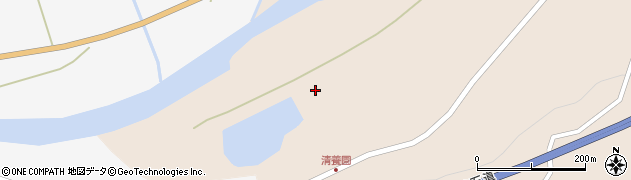 岩手県遠野市綾織町新里（１８地割）周辺の地図