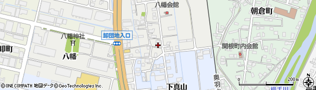 秋田県横手市八幡八幡155周辺の地図