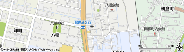 秋田県横手市八幡八幡151周辺の地図