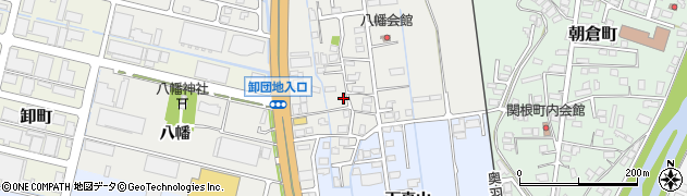 秋田県横手市八幡八幡150周辺の地図