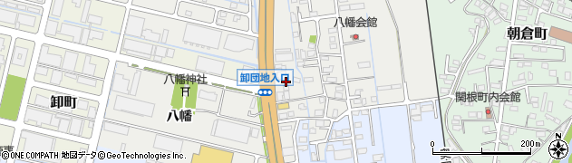 秋田県横手市八幡八幡227周辺の地図