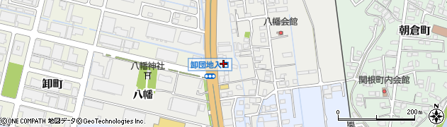 秋田県横手市八幡八幡231周辺の地図