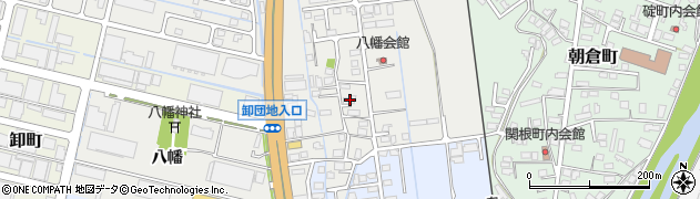 秋田県横手市八幡八幡148周辺の地図