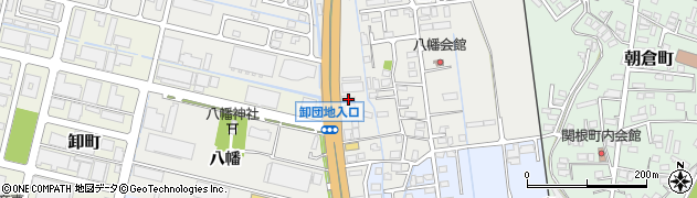 秋田県横手市八幡八幡233周辺の地図