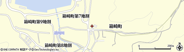 岩手県釜石市箱崎町（第７地割）周辺の地図