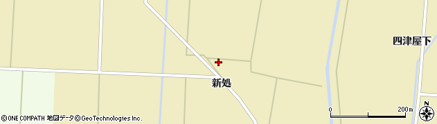 秋田県横手市大雄島田周辺の地図