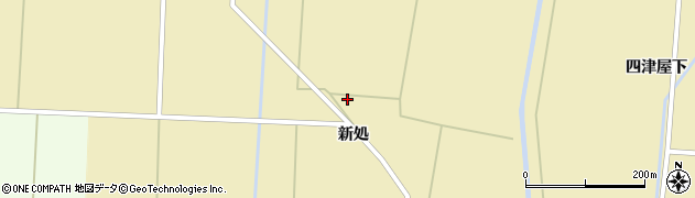 秋田県横手市大雄（島田）周辺の地図