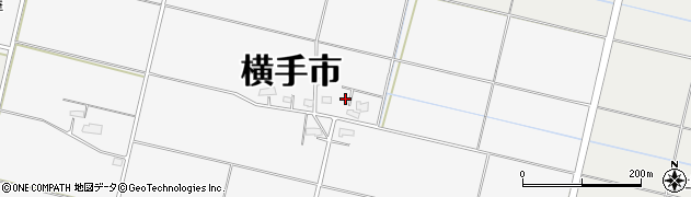 秋田県横手市三本柳（助太郎小屋）周辺の地図