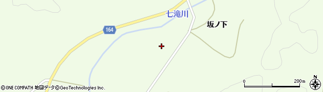 秋田県横手市大森町上溝（石田）周辺の地図
