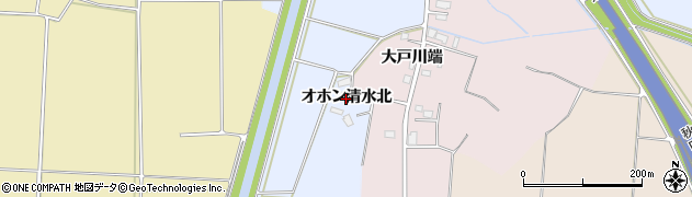 秋田県横手市塚堀（オホン清水北）周辺の地図