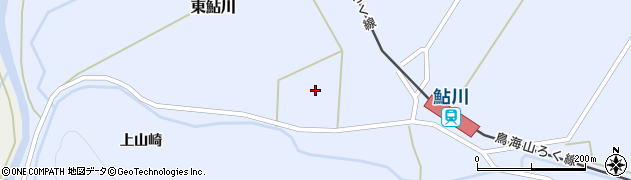 秋田県由利本荘市東鮎川（小深田）周辺の地図