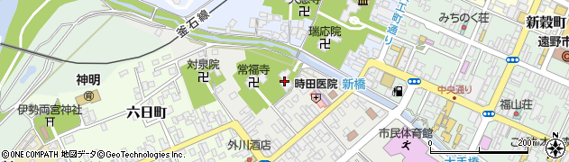 柳玄寺周辺の地図