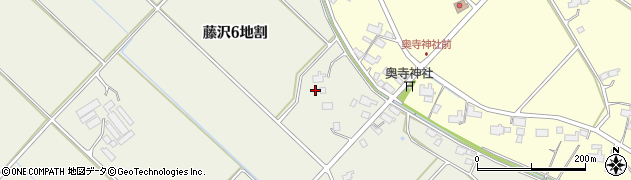 岩手県北上市藤沢（６地割）周辺の地図