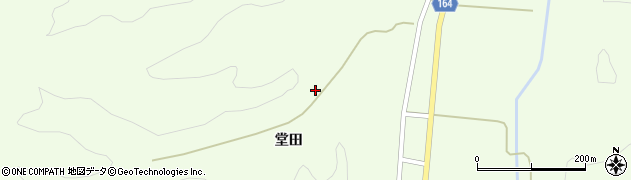 秋田県横手市大森町上溝横沢周辺の地図