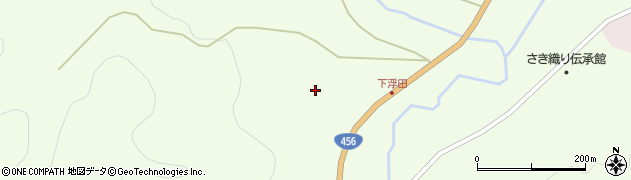 岩手県花巻市東和町下浮田（２区）周辺の地図
