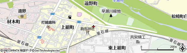 三陸亭周辺の地図