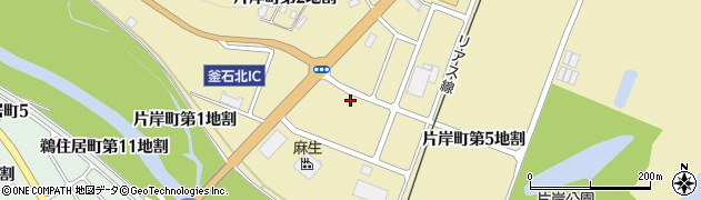 岩手県釜石市片岸町（第３地割）周辺の地図