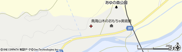 秋田県由利本荘市町村（鳴瀬台）周辺の地図