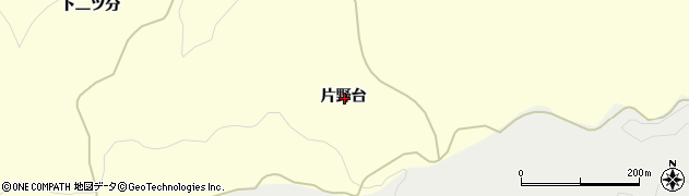 秋田県由利本荘市葛法片野台周辺の地図