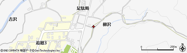 秋田県横手市睦成柳沢56周辺の地図