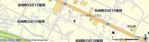 岩手県遠野市松崎町白岩（１８地割）周辺の地図