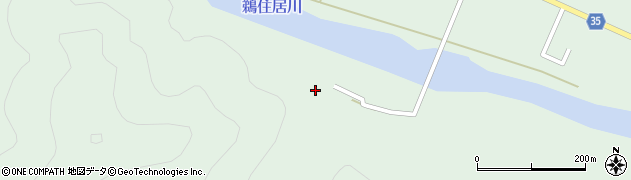 岩手県釜石市鵜住居町（第６地割）周辺の地図