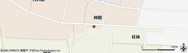 秋田県由利本荘市館（元高野田）周辺の地図