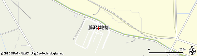 岩手県北上市藤沢（２地割）周辺の地図