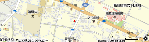遠野松崎郵便局 ＡＴＭ周辺の地図