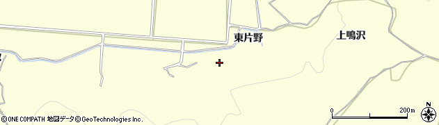 秋田県由利本荘市葛法（四十枚沢）周辺の地図