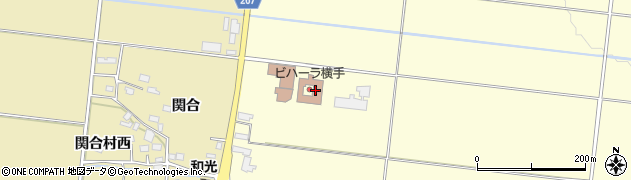 特別養護老人ホームビハーラ横手周辺の地図