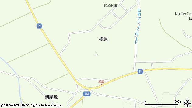 〒013-0552 秋田県横手市大森町上溝の地図