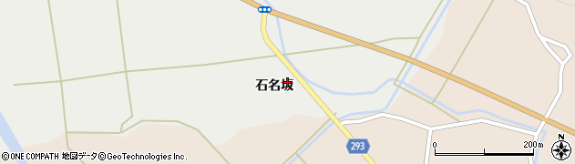 秋田県由利本荘市雪車町（石名坂）周辺の地図