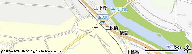 秋田県由利本荘市葛法（鳴瀬台）周辺の地図