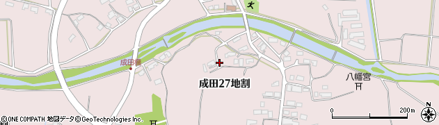 岩手県北上市成田（２７地割）周辺の地図
