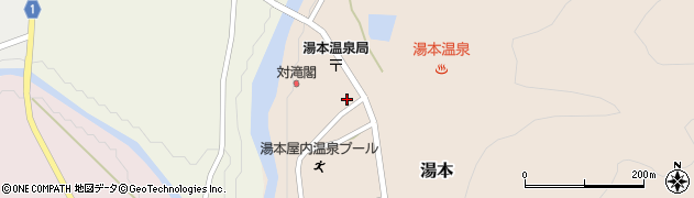 岩手県和賀郡西和賀町湯本２９地割82周辺の地図