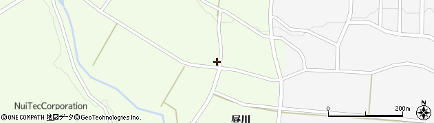 秋田県横手市大森町上溝白山下1周辺の地図