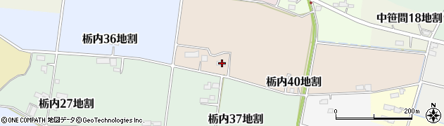岩手県花巻市栃内第４０地割38周辺の地図