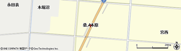 秋田県由利本荘市葛法（桑ノ木原）周辺の地図