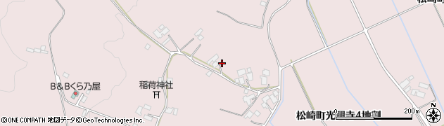 岩手県遠野市松崎町光興寺３地割95周辺の地図