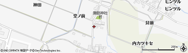 秋田県由利本荘市万願寺九日町24-1周辺の地図