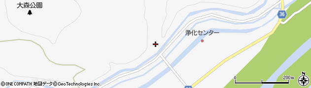 秋田県横手市大森町湯ノ沢51周辺の地図