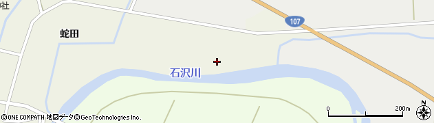 秋田県由利本荘市上野下田高周辺の地図