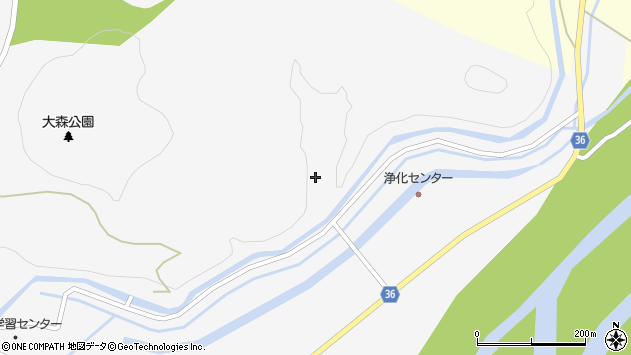 〒013-0512 秋田県横手市大森町湯ノ沢の地図