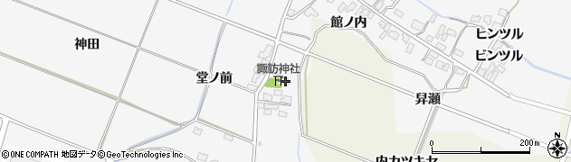 秋田県由利本荘市万願寺九日町29周辺の地図