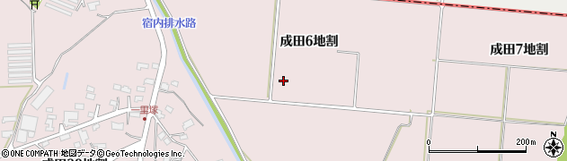 岩手県北上市成田（６地割）周辺の地図