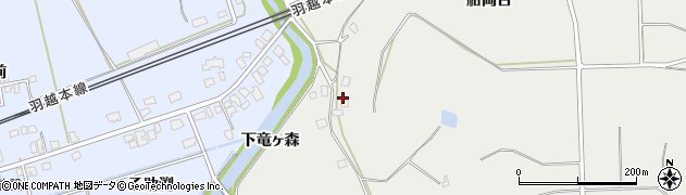 秋田県由利本荘市船岡（下潟端）周辺の地図