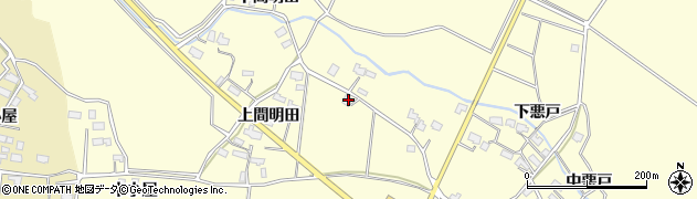 秋田県横手市上境番匠田79周辺の地図